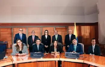 Los magistrados de la Sala Plena de la Corte Constitucional tienen puestas las miradas del país y en los próximos meses se avecinan decisiones claves sobre la política económica del Gobierno. FOTO COLPRENSA