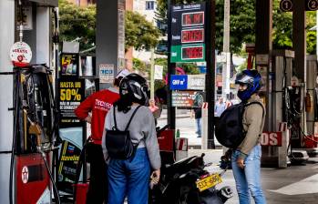 En Colombia hay cerca de 6.000 estaciones de servicio. FOTO EL COLOMBIANO. 