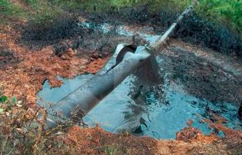 Las pérdidas por ataques al oleoducto son de $342 millones de dólares. Foto: Archivo El Colombiano. 