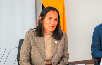 La ministra de Ambiente y Energía de Ecuador, Inés Manzano. FOTO: Cortesía Ministerio de Ambiente y Energía de Ecuador.