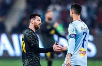 Messi y Cristiano no se enfrentan desde abril de 2023, cuando PSG y Al-Nassr jugaron un amistoso. FOTO IMAGO