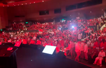 Video) Tensión en la Convención Liberal: se escuchó el “fuera Petro”, pero  también “fuera Gaviria”