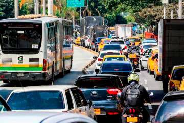 La mayor recomendación es que la gente use más el metro u otros medios de transporte público. FOTO ARCHIVO EL COLOMBIANO