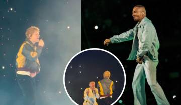 Ed Sheeran fue la gran sorpresa internacional en el concierto de J Balvin que estuvo marcado por la nostalgia y la presencia de artistas internacionales. Fotos: Sencia Bogotá y captura de videos