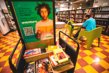 Biblioteca de Belén Aguas Frías. Foto: Esnéyder Gutiérrez, periódico El Colombiano. 