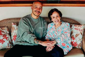 Los hermanos Andrés y Blanca Uribe comparten el amor por la música, así la vivan en diferentes géneros. Toda una familia muy musical y talentosa. Foto: Manuel Saldarriaga