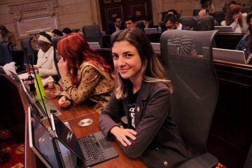 La antioqueña asumió el pasado 20 de julio de 2022 su curul como representante por Antioquia por el Pacto Histórico. FOTO: TOMADA DE INSTAGRAM @susanaboreal