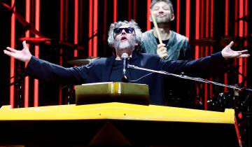 Fito Páez se presentó este martes 9 de junio en Medellín, en el marco de su gira Sale el Sol. FOTO Manuel Saldarriaga