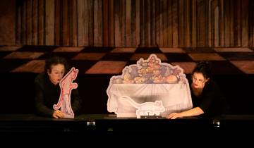 Per Poc es una compañía española que trabaja con marionetas en gran formato. FOTO Cortesía Juan Diego Castillo / Teatro Mayor