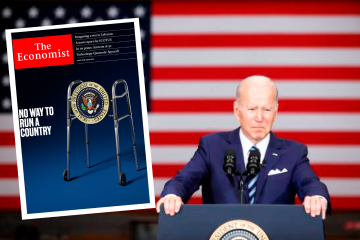 The Economist se va contra Biden y le pide dejar carrera presidencial: “Es una agonía ver a un anciano desconcertado”