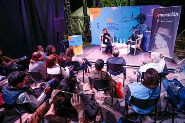 El Café Generación en la Fiesta del Libro fue el 16 de septiembre. Foto: Esneyder Gutiérrez