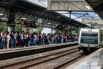 El Metro arrastra un pleito con la Alcaldía de Medellín por una deuda de al menos $161.000 millones. FOTO: JAIME PÉREZ MUNÉVAR