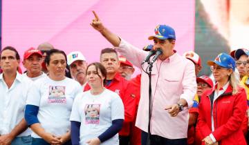 El 18 de agosto de 2025, Nicolás Maduro anunció que desplegaría 4,5 millones de milicianos en respuesta a las amenazas estadounidenses. Foto: Afp