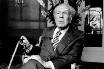 Jorge Luis Borges se ha convertido en uno de los emblemas de la literatura argentina. Su obra ha sido traducida a casi todos los idiomas de la Tierra. Foto: Getty.