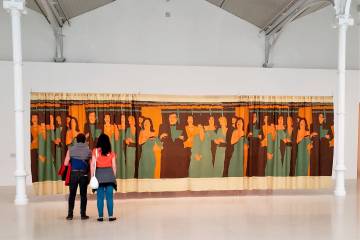 Decoración de interiores es una de las obras importantes de la maestra. Está ya en la colección permanente de la Tate Modern. Foto: Colprensa.