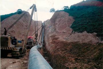 El gasoducto Antonio Ricaurte fue montado en su totalidad por PDVSA y la inversión destinada fueron US$335 millones. FOTO Cortesía.