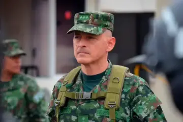 El general Erick Rodríguez Aparicio, con más de tres décadas de servicio, es uno de los oficiales de mayor antigüedad en las Fuerzas Militares. FOTO: CORTESÍA DEL EJÉRCITO.