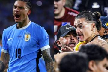 Asociación Uruguaya de Fútbol apelará sanciones a Darwin Núñez y Bentancur