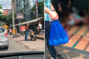 Las primeras versiones del hecho apuntan a una posible retaliación. FOTO DENUNCIAS ANTIOQUIA