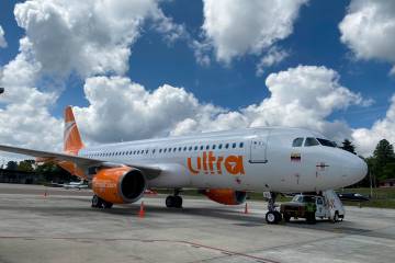 Ultra Air asegura que desde su llegada, las tarifas se han reducido en un 13% en la rutas que opera. FOTO cortesía