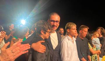 El momento de la proyección en Cannes. FOTO Cortesía Valiente Gracia Cine