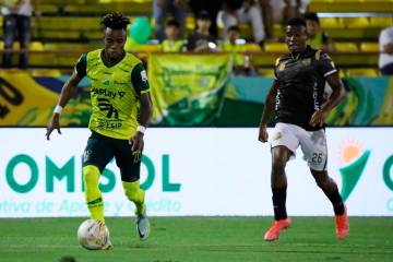 El onceno de Rionegro sumó este domingo un punto en su visita a Neiva y ajusta 23 en la Liga Betplay-2. FOTO cortesía Atlético Huila 
