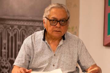 Jairo Morales Henao ha publicado novelas, libros de cuento y de ensayo. Además, ha sido ganador y finalista de varios concursos de cuento. Foto: Esneyder Gutiérrez. 