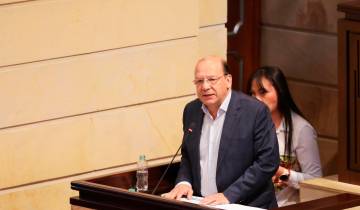 Con presencia del ministro de Hacienda, Germán Ávila, las comisiones económicas del Congreso arrancaron ayer la discusión del Presupuesto General de la Nación para 2026. FOTO CORTESÍA MINHACIENDA