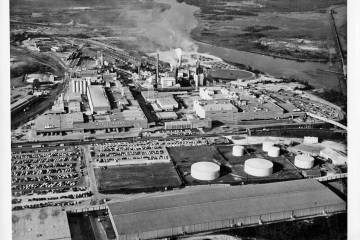 Así era la primera planta de la empresa Familia. FOTO: Cortesía