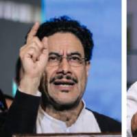 Iván Cepeda y Roy Barreras, ambos representantes del espectro político de izquierda y cercanos al presidente Gustavo Petro, serán contendores durante la primera vuelta presidencial, que se realizará el próximo 31 de mayo. FOTOS Presidencia y Colprensa