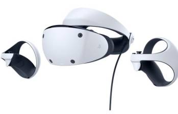 Diseño del nuevo casco PlayStation VR2. FOTO Cortesía PlayStation