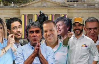 Candidatos que llegan a primera vuelta presidencial el próximo 31 de mayo. Fotos: Colprensa y EL COLOMBIANO.