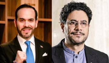 Abelardo De la Espriella e Iván Cepeda, los dos candidatos presidenciales que disputarán segunda vuelta este 21 de junio de 2026. Fotos: redes y Congreso