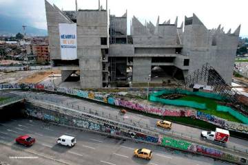 El Museo de la Memoria estaba previsto para ser entregado en octubre de 2022, pero la Agencia Nacional Inmobiliaria dijo que quedaría lista para julio de 2024, es decir, año y medio más. FOTO cortesía procuraduría