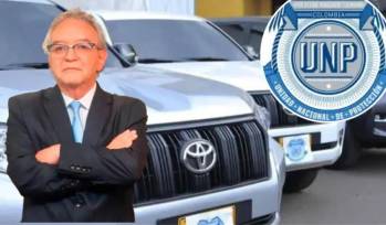 Lemus, exguerrillero del M-19, fue uno de los funcionarios de mayor confianza del expresidente Petro. Foto: UNP/UIAF