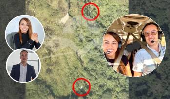 En entrevista radial, Adriana Revelo, esposa del capitán Mehmet Cankaya contó que la última vez que habló con él fue en la mañana del domingo 13 de septiembre. Foto: Fuerza Aeroespacial/Redes sociales