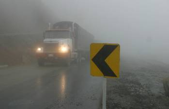 Imagen de referencia de la carretera donde se presentaron los hechos. FOTO: EL COLOMBIANO