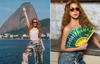 Shakira en Brasil previo a su concierto gratuito en Río de Janeiro. Fotos: Instagram @Shakira