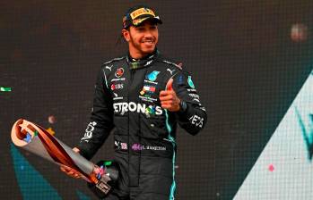 Lewis Hamilton deja un enorme legado en Mercedes. FOTO AFP