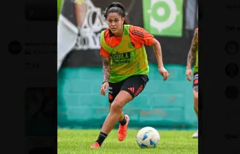 La volante Marcela Restrepo es una de las cartas de experiencia que tiene Colombia para afrontar la Copa América femenina en Ecuador. FOTO CORTESÍA FCF