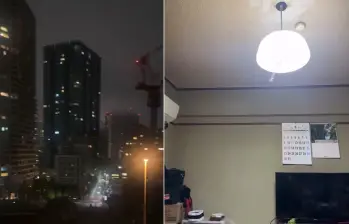 Temblor en Japón. FOTOS: Capturas de video