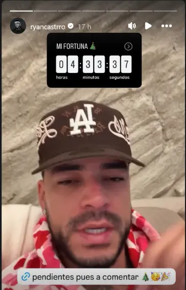 Ryan Castro lanza canción navideña y anuncia concurso para la cuadra más animada, ¿cómo participar?