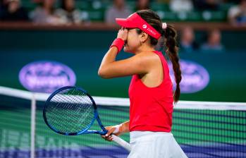 Camila Osorio es en este momento la número 63 de la WTA. FOTO GETTY