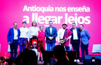 Claro lanzó su campaña “Antioquia nos enseña a llegar lejos”, con historias que inspiran. Foto: EL COLOMBIANO. 