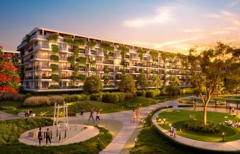 morros park 2 es el primer proyecto inmobiliario de Cartagena en integrar un parque que se une con el mar. Fotos: cortesías