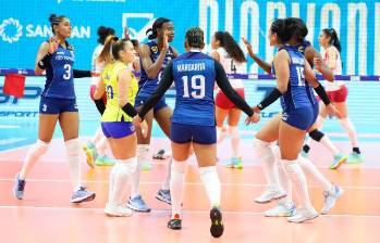 Colombia sigue mostrando grandes progresos en el voleibol femenino. FOTO: FEDERACIÓN COLOMBIANA DE VOLEIBOL