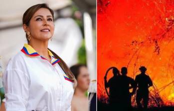 La gobernadora del Tolima, Adriana Magali Matiz Vargas, fue amenazada tras denuncias por los incendios. FOTOS: Tomada de Instagram @adrianamatiztol - Gobernación del Tolima
