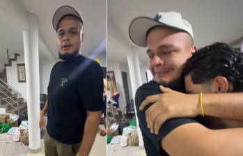 La emotiva ayuda que recibió un joven tras perderlo todo en el terremoto en Colombia. FOTO: Captura de video 