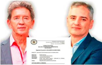 Los argumentos de Luis Pérez para intentar invalidar los resultados de las elecciones a la Gobernación de Antioquia cada vez se debilitan más, según los más recientes fallos. FOTO: EL COLOMBIANO