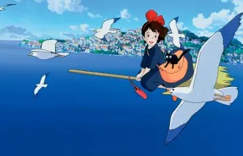 Kiki: Entregas a domicilio es una de las películas que regresa a la pantalla grande como parte del ciclo Ghibli. FOTOS cortesía Studio Ghibli